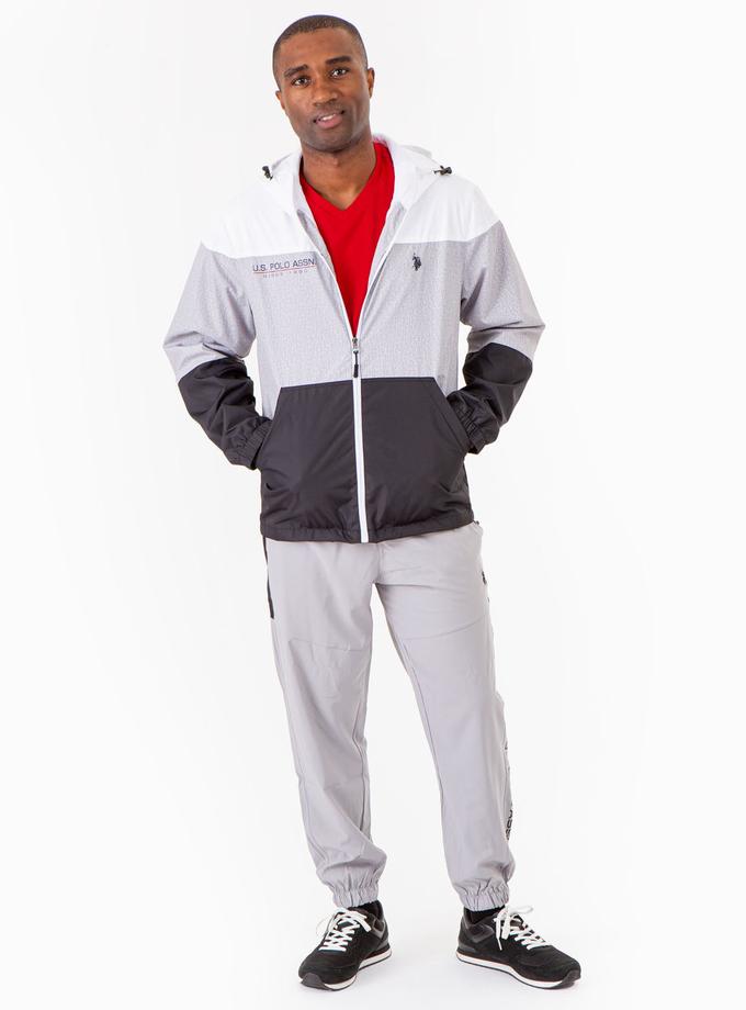 COLOBLOCK USPA LOGO HOODED JACKET Best Price