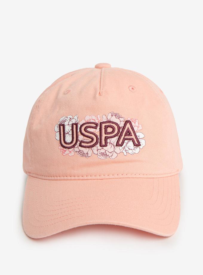 ETCHED FLORAL USPA APPLIQUE DAD CAP For Sale