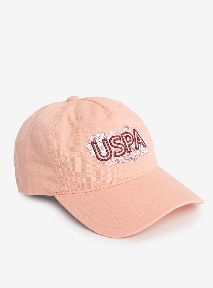 ETCHED FLORAL USPA APPLIQUE DAD CAP For Sale