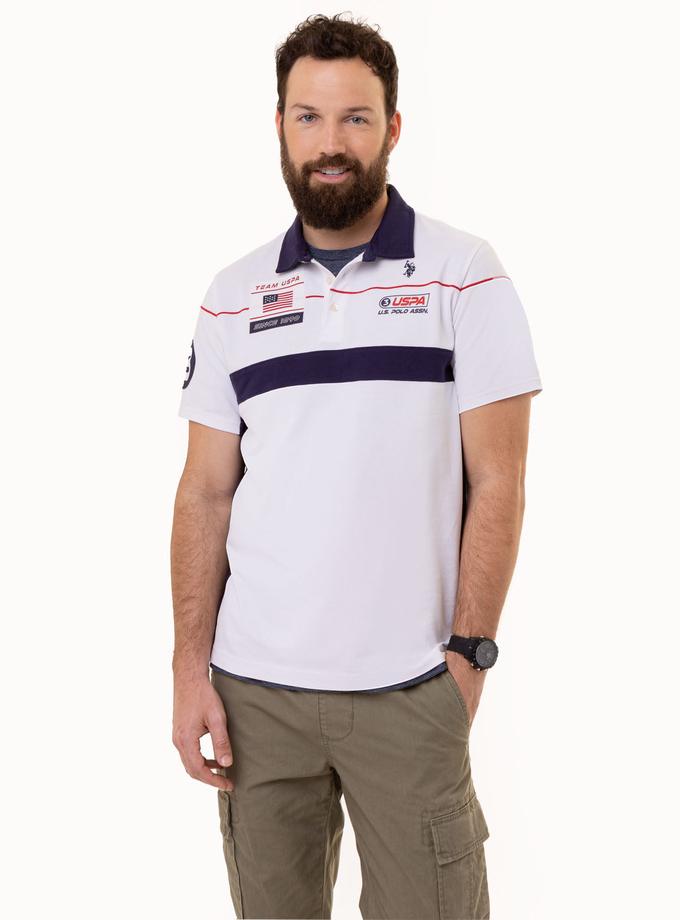 TEAM USPA GRAPHIC PIQUE POLO SHIRT Best Buy