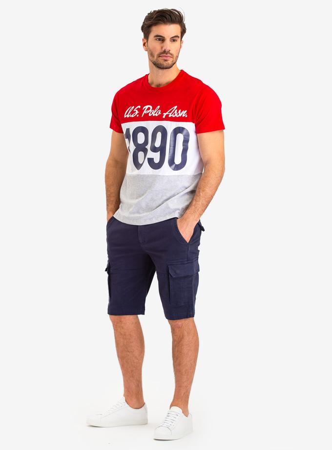 USPA 1890 CHEST LOGO T-SHIRT On Sale