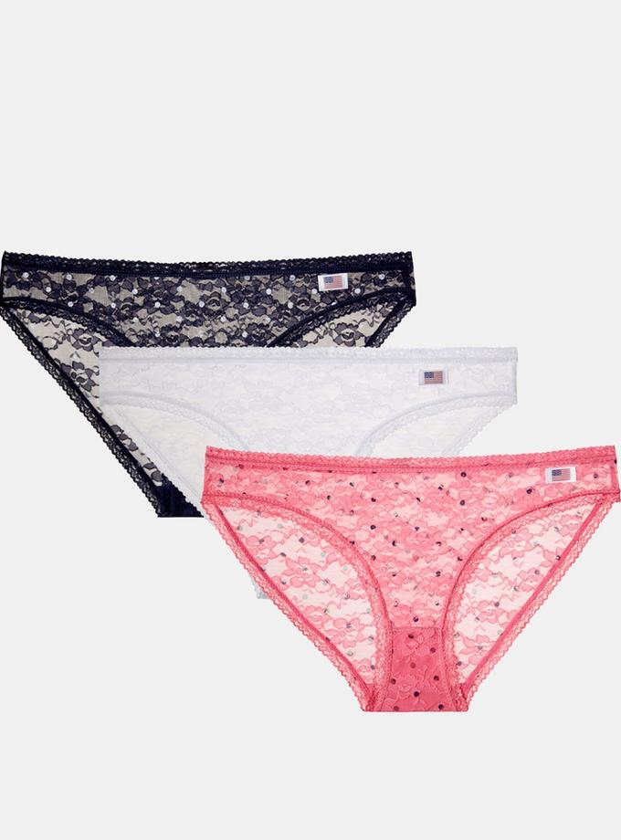 USPA 3 PACK LACE WITH DOT BIKINI On Sale