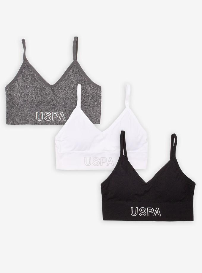 USPA 3 PACK PLUS SIZE SEAMLESS BRAS Best Price