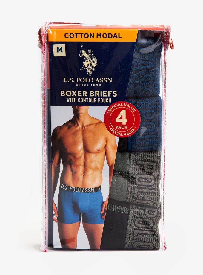 USPA 4 PACK MODAL BOXER BRIEFS Same Day Delivery