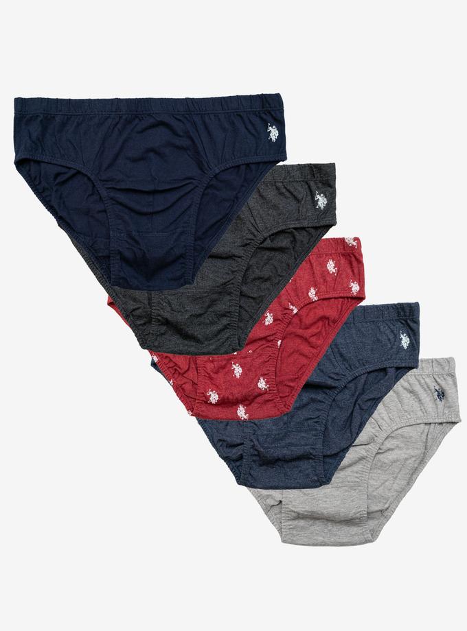 USPA 5 PACK LOWRISE BRIEFS Free shipping