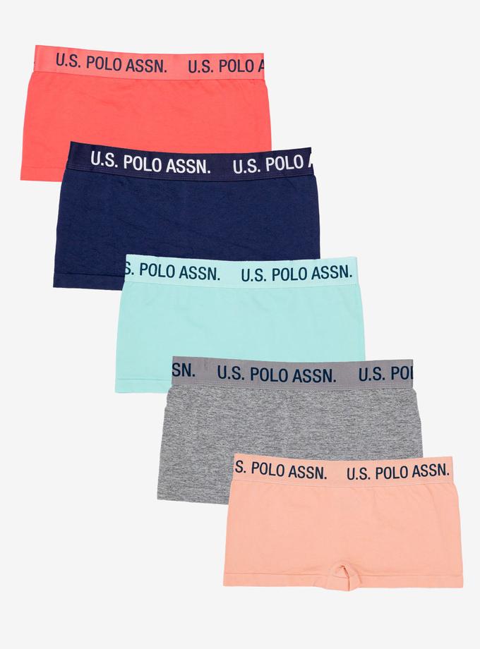 USPA 5 PACK SEAMLESS BOYSHORTS Same Day Delivery