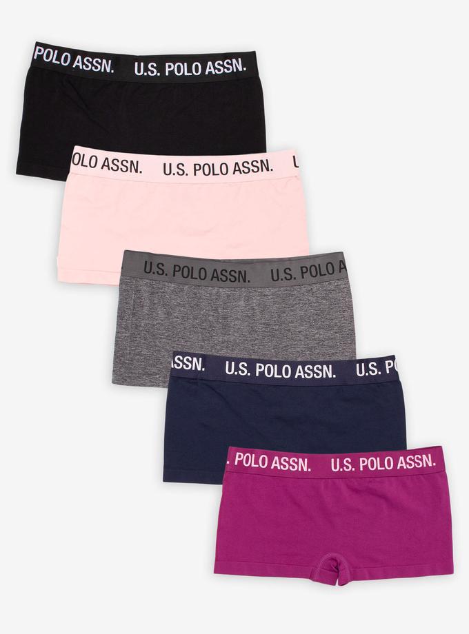 USPA 5 PACK SEAMLESS PLUS SIZE BOYSHORTS Best Buy