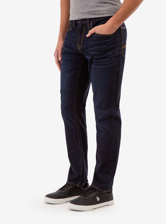 USPA 5 POCKET SLIM STRAIGHT FIT JEANS WITH SOFT ELASTIC For Sale