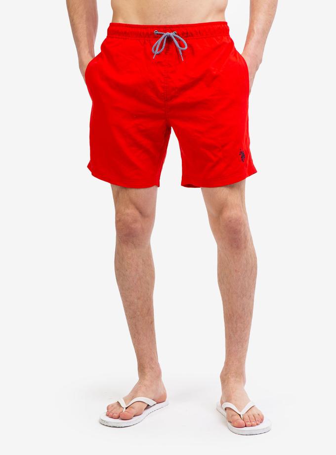 USPA 7" SOLID SWIM TRUNKS Same Day Delivery