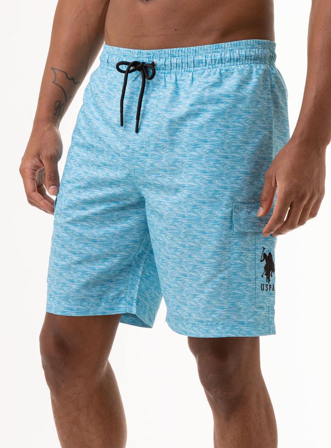 USPA 9 HEATHER CARGO SWIM TRUNKS Best Price