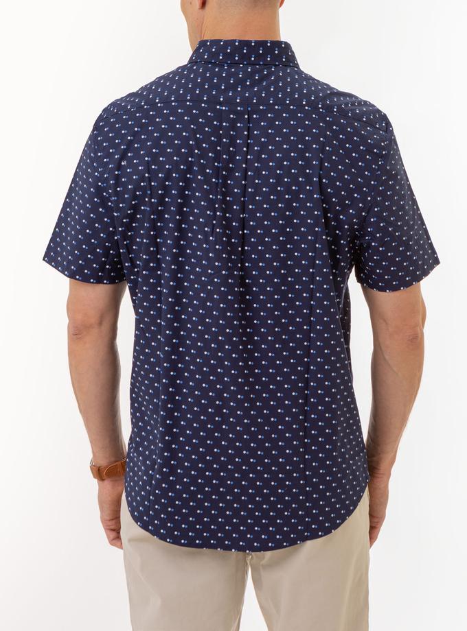 USPA ALL OVER DOUBLE DOT PRINT SHORT SLEEVE SHIRT Same Day Delivery