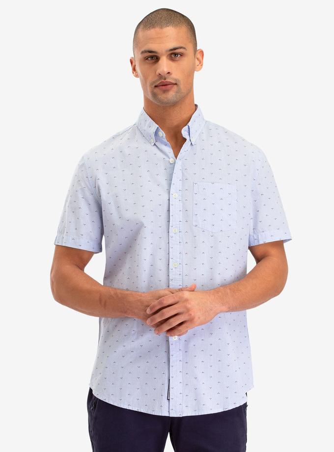 USPA ALL OVER MALLET PRINT SHORT SLEEVE SHIRT For Sale