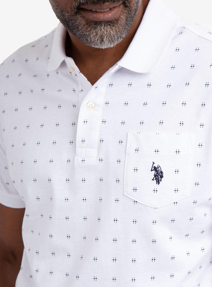 USPA ALL OVER PRINTED PIQUE POLO SHIRT Same Day Delivery