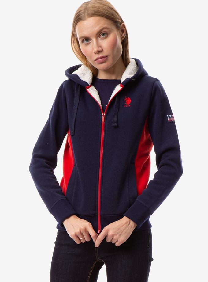 USPA AMERICANA FLEECE HOODIE On Sale