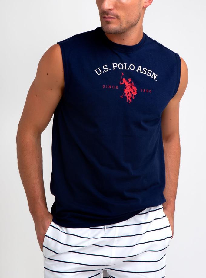 USPA ARCHED LOGO MUSCLE T-SHIRT Same Day Delivery