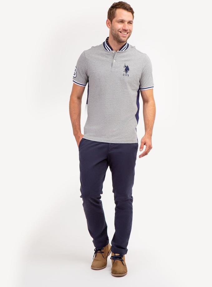 USPA BASEBALL COLLAR PIQUE POLO SHIRT New Arrival