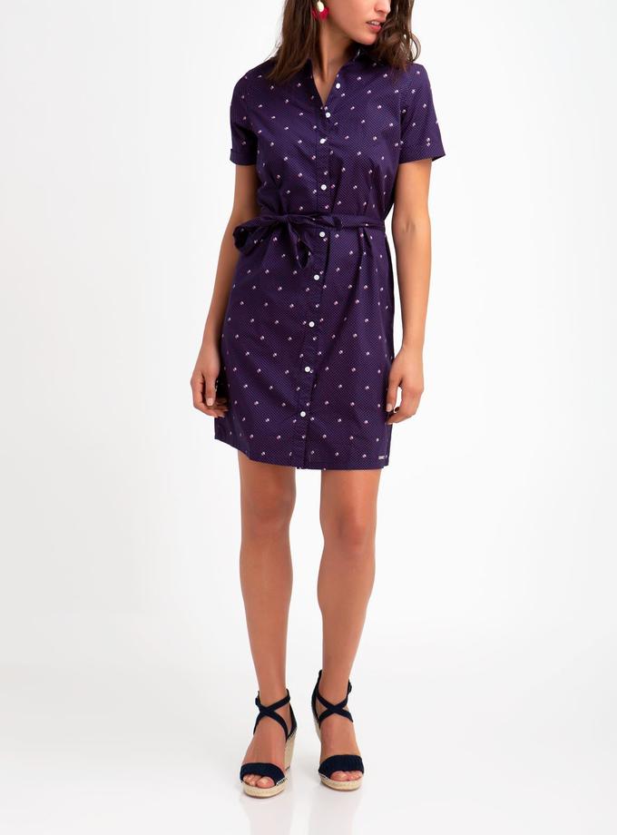 USPA BELTED DOT PLEATED DRESS Best Price