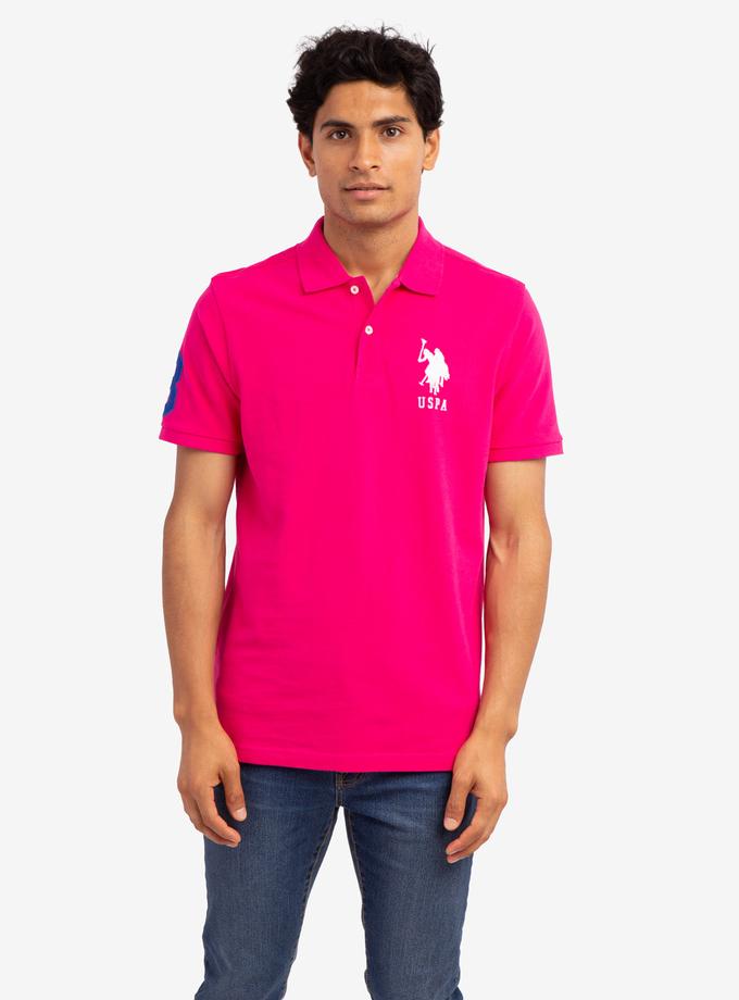 USPA BIG LOGO POLO SHIRT Free shipping