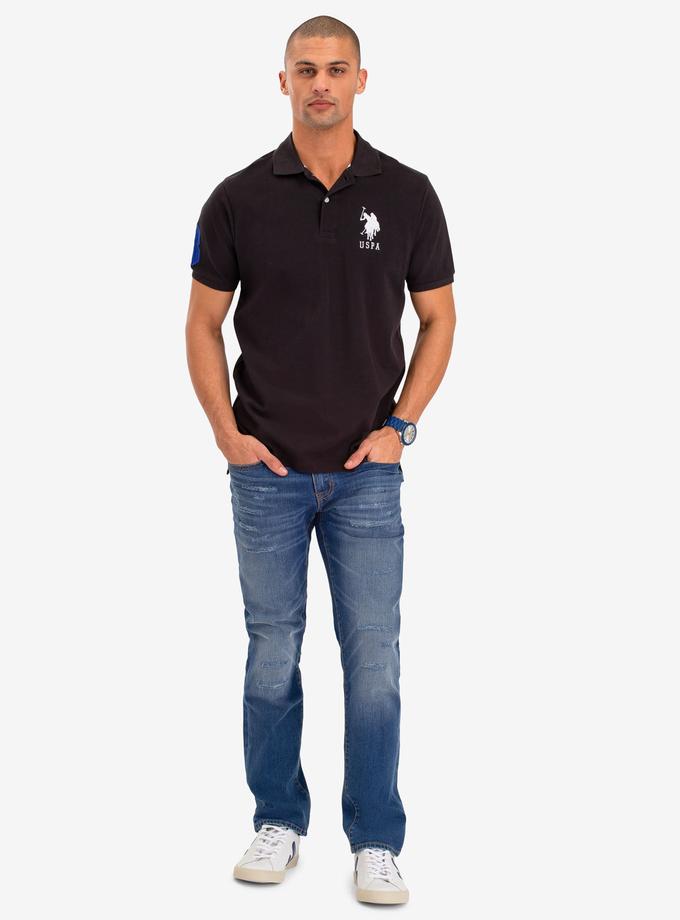 USPA BIG LOGO SOLID POLO SHIRT On Sale