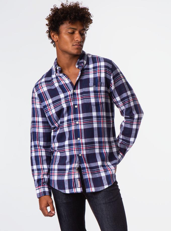 USPA BIG PLAID BRUSHED TWILL SHIRT Same Day Delivery