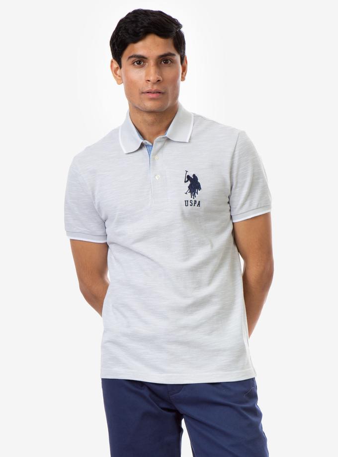 USPA BIRDSEYE SLUB POLO SHIRT New Arrival