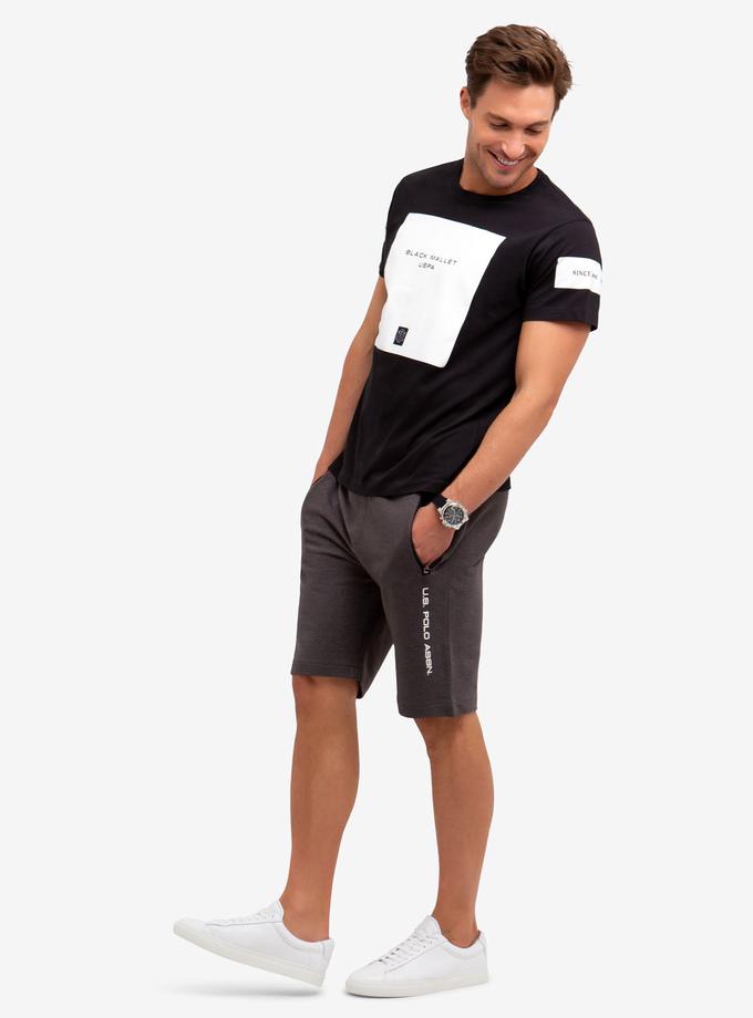 USPA BLACK MALLET COLORBLOCK T-SHIRT Same Day Delivery