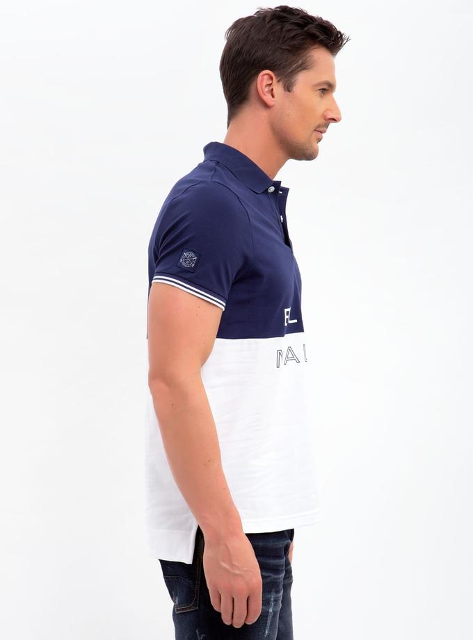 USPA BLACK MALLET SLIM FIT STRETCH PIQUE POLO SHIRT Free shipping