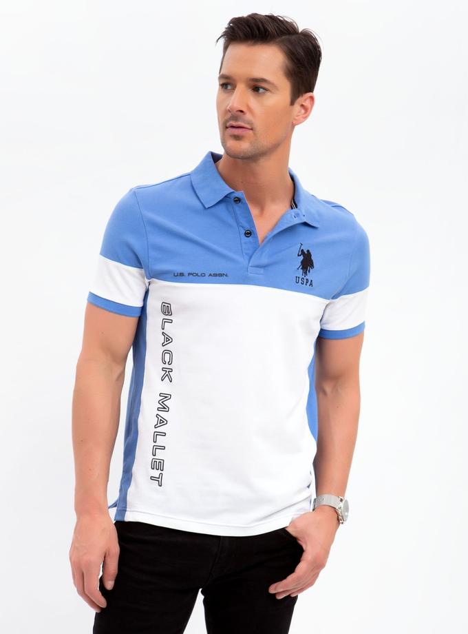 USPA BLACK MALLET SLIM FIT STRETCH PIQUE POLO SHIRT New Arrival