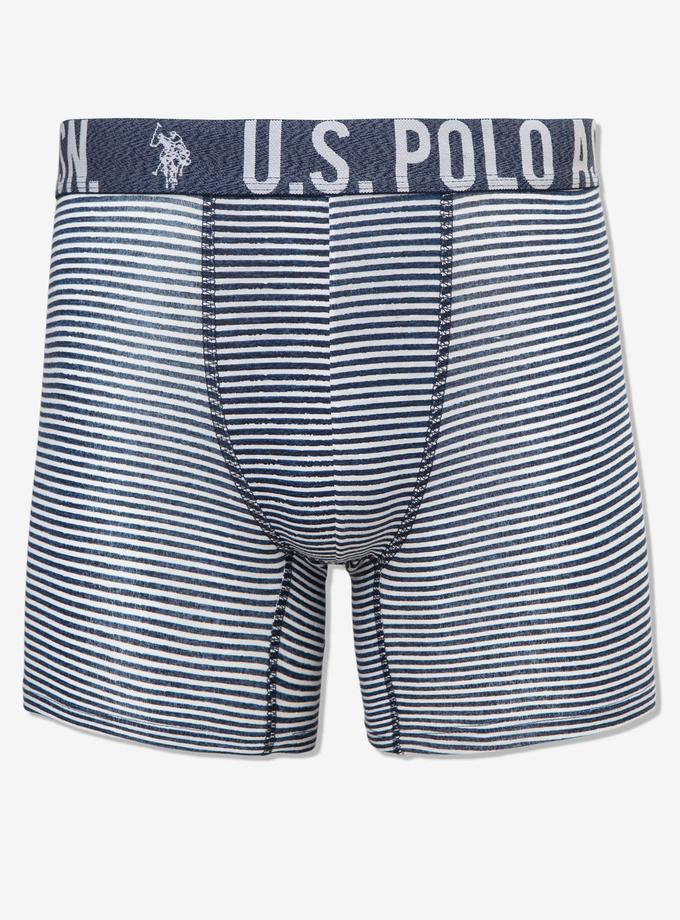 USPA Blue Collection 2PK Stretch Boxer Brief Set High Quality