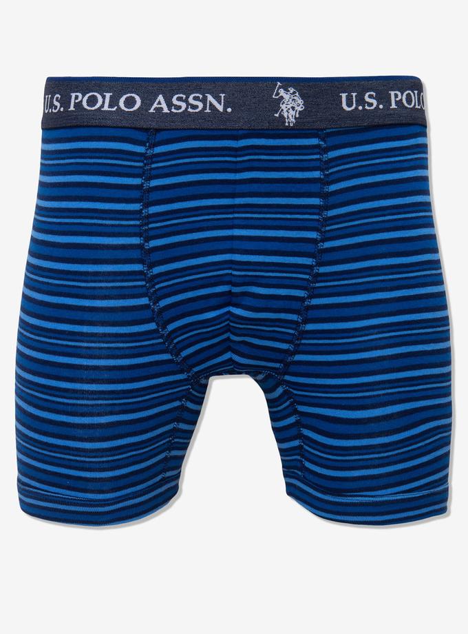 USPA Blue Collection 3PK Cotton Boxer Brief Same Day Delivery