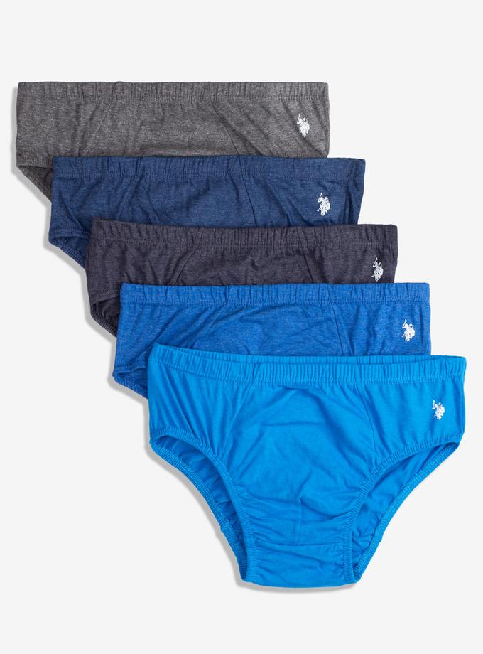 USPA Blue Collection 5PK Low Rise Briefs For Sale