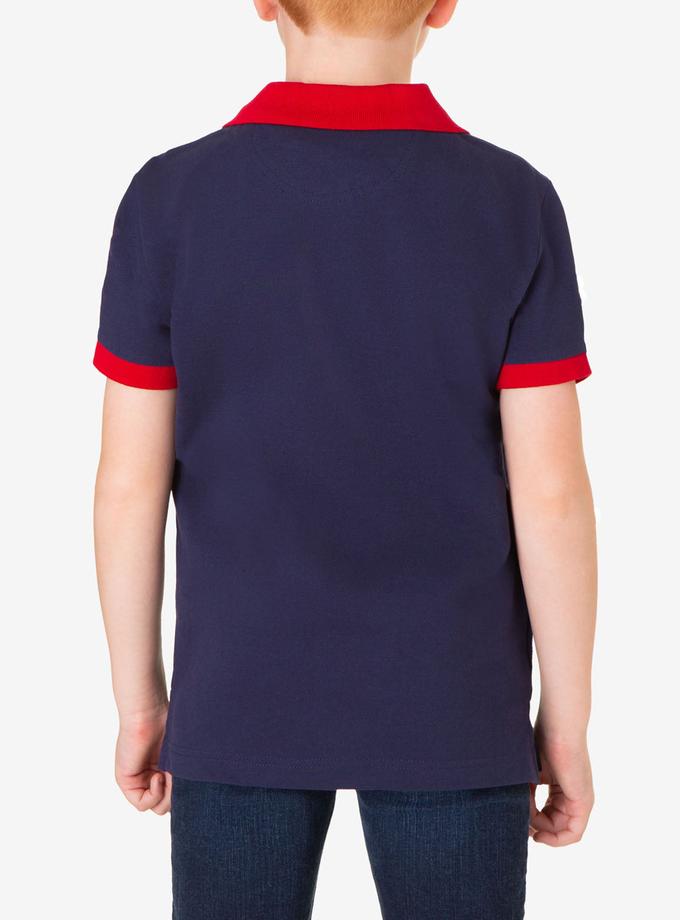 USPA BOYS COLORBLOCK PIQUE POLO SHIRT Same Day Delivery