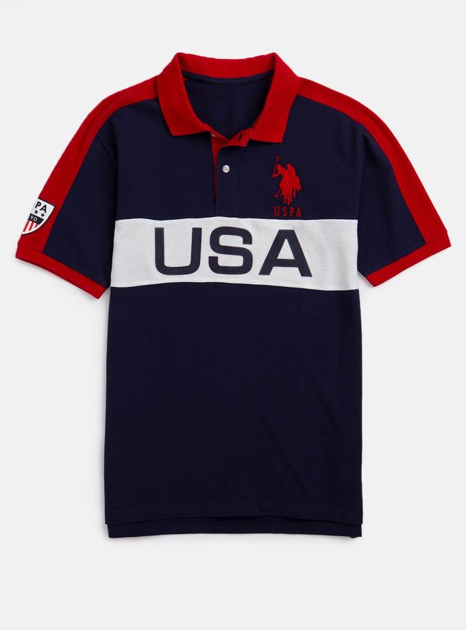 USPA BOYS COLORBLOCK POLO SHIRT New Arrival