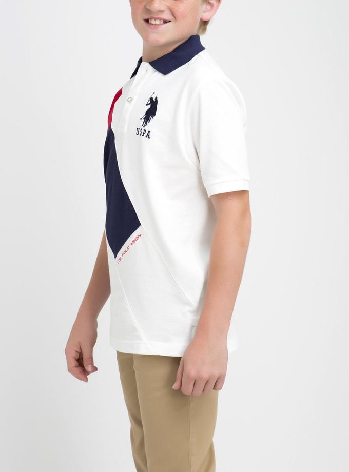 USPA BOYS DIAGONAL POLO SHIRT Best Buy