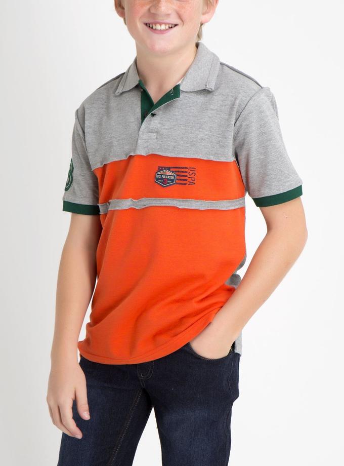 USPA BOYS FLAG PATCH POLO Best Buy