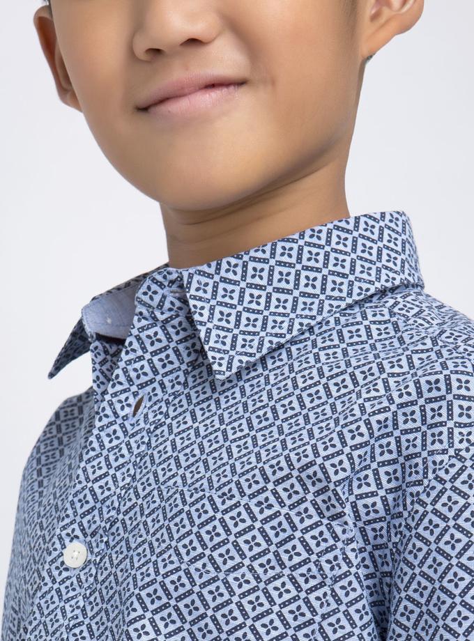 USPA BOYS GEOMETRIC PRINTED SHIRT Same Day Delivery