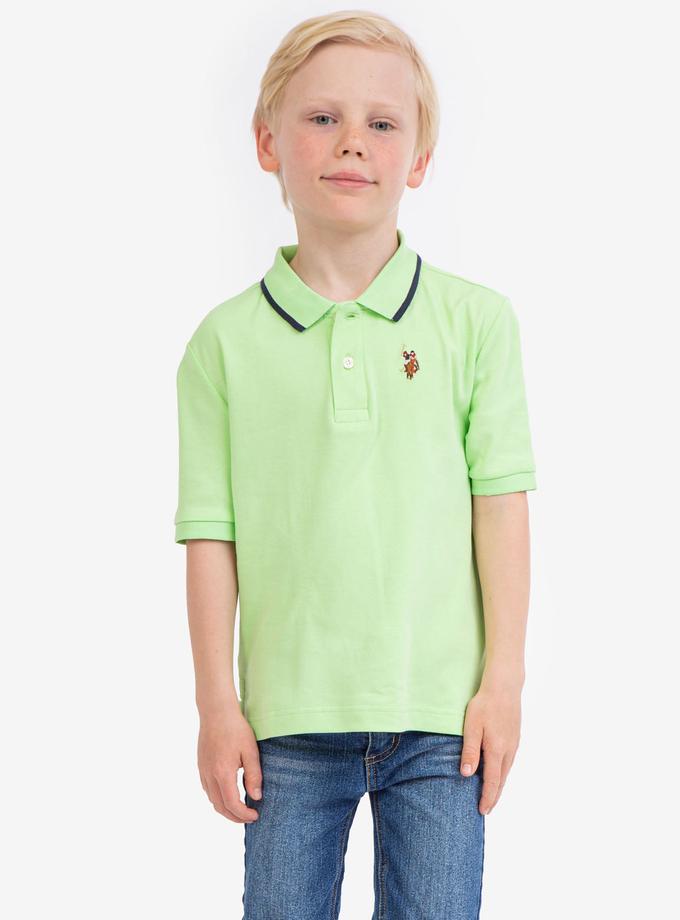 USPA BOYS INTERLOCK POLO SHIRT Best Seller