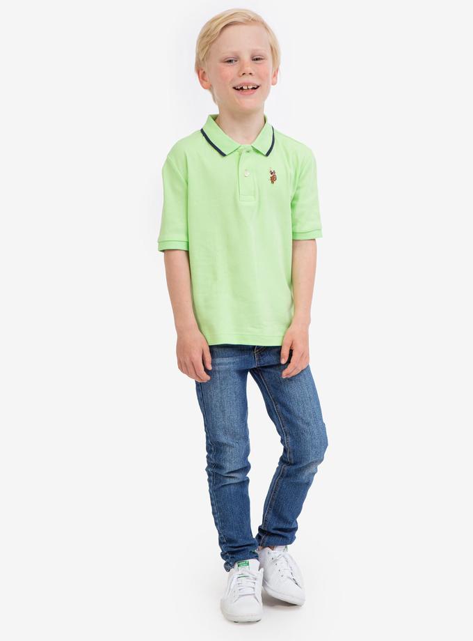 USPA BOYS INTERLOCK POLO SHIRT Best Seller