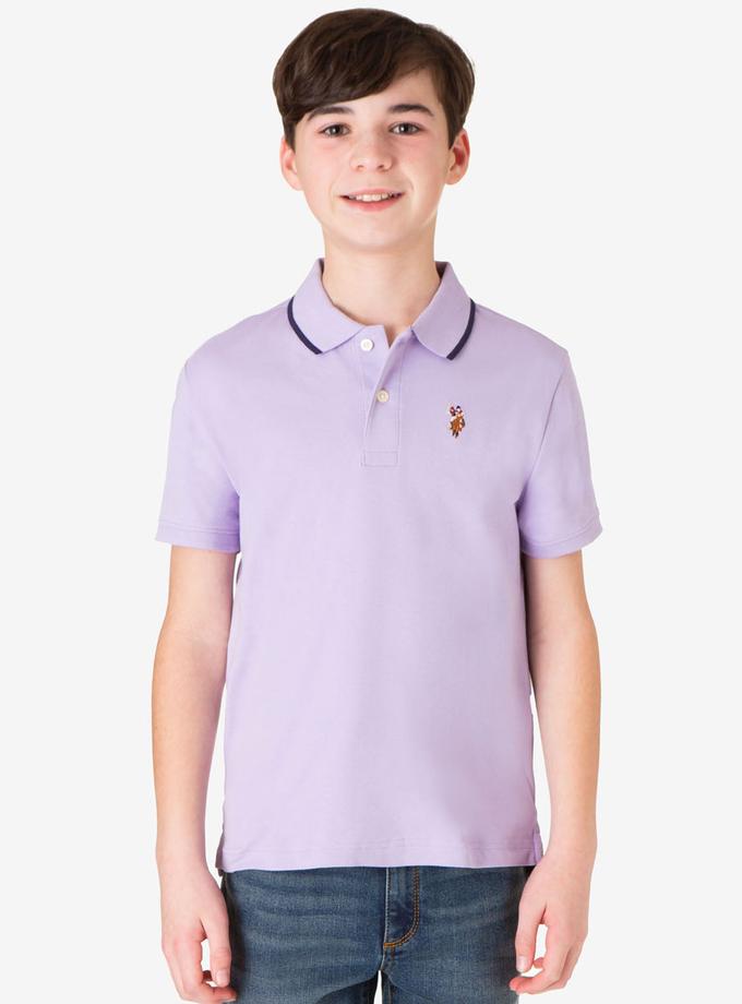 USPA BOYS INTERLOCK POLO SHIRT New Arrival