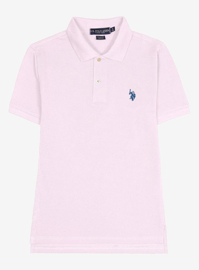 USPA BOYS LOGO PIQUE POLO SHIRT On Sale