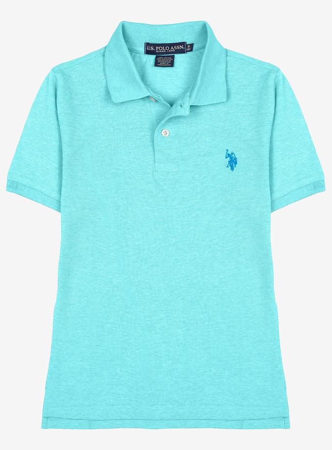 USPA BOYS LOGO PIQUE POLO SHIRT On Sale