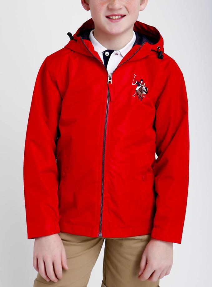 USPA BOYS MULTICOLOR LOGO WINDBREAKER Free shipping