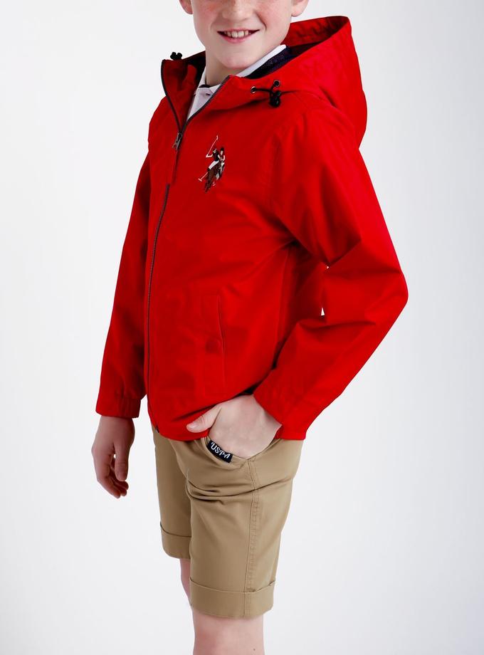 USPA BOYS MULTICOLOR LOGO WINDBREAKER Free shipping