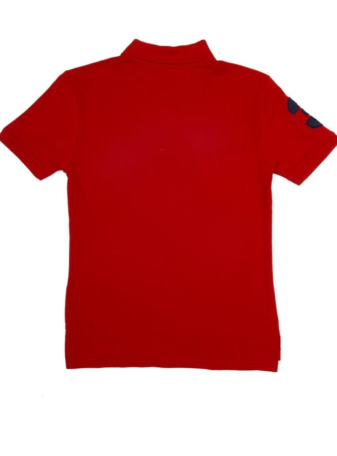 USPA Boys Pique Big Logo Polo Shirt Best Buy