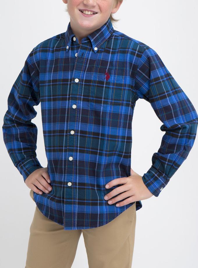 USPA BOYS PLAID SHIRT Best Seller