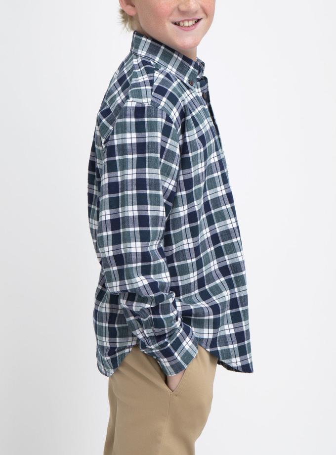 USPA BOYS PLAID SHIRT Same Day Delivery