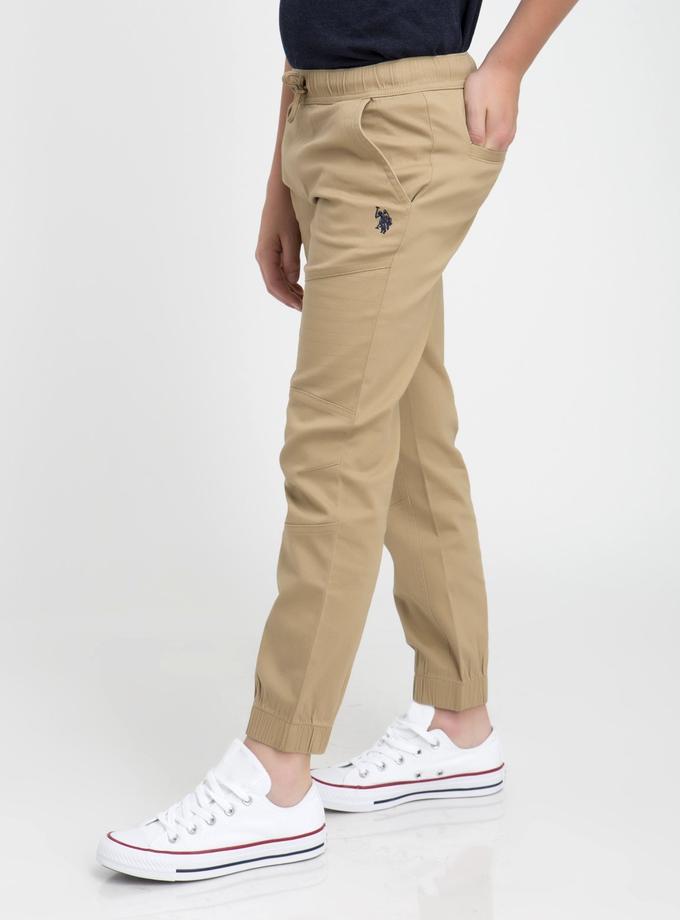 USPA Boys PULL-ON DRAWSTRING FLEX MOTO JOGGER New Arrival