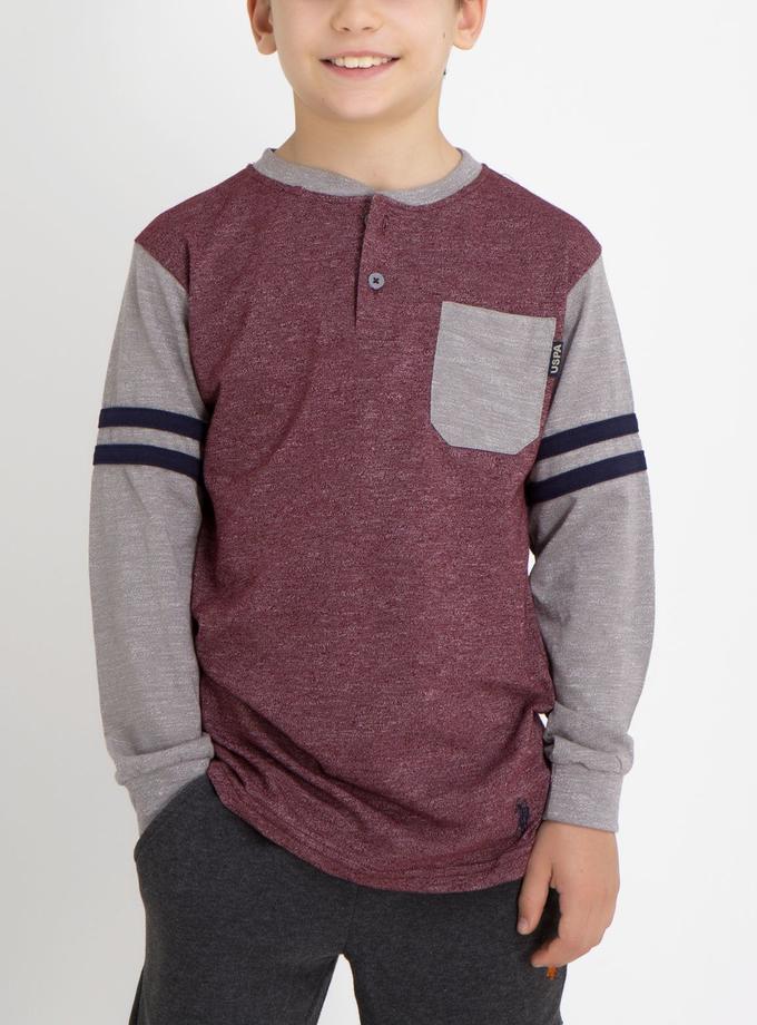 USPA BOYS SLUB HENLEY Best Buy