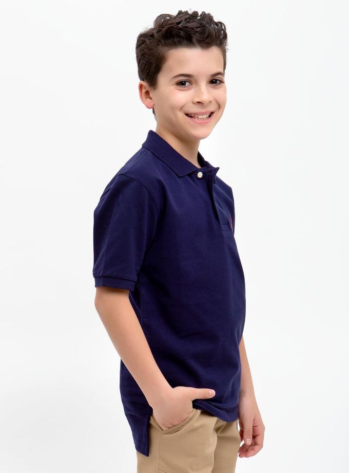 USPA BOYS SMALL LOGO POLO SHIRT On Sale