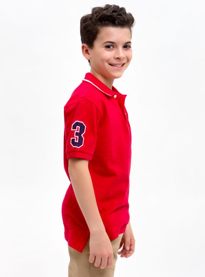 USPA BOYS SOLID COLLAR POLO SHIRT Best Buy